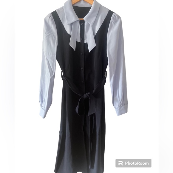 Vimly Office Urban Aesthetic Dress - Picture 1 of 9